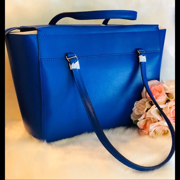💙*SOLD*Tory Burch Small Parker Leather Tote 💙 - Picture 3 of 8